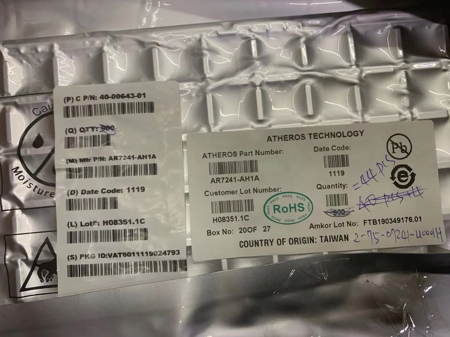 AR7241-AH1A QFP-128 AR7241 QFP Chip enrutador IC garantía de calidad nuevo Original