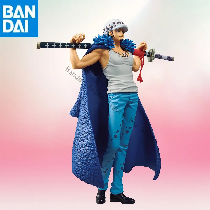

in stock Original Genuine BANDAI NAMCO BANPRESTO ONE PIECE DXF THE GRANDLINE SERIES TRAFALGAR.LAW PVC 20cm Figure model toy gift