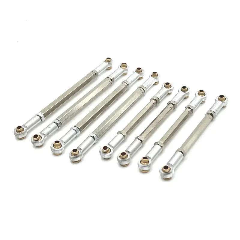 Metal RC Car Parts Upgrade Adjustable Chassis Linkage for MN Model 1/12 MN128 MN-128 Wrangler