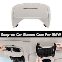 Car Glasses Case Fur Sunglasses Storage Box Eyeglass Holder Auto Interior Accessories For BMW Series 5 G60 G01 G02 G08 X3 X4 IX3