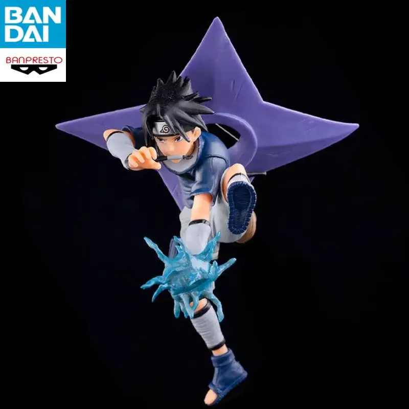 

Bandai Namco Banpresto Naruto Vibration Stars Uchiha Sasuke PVC About 18Cm In Stock Genuine Figure Model Collector Figurine Toy