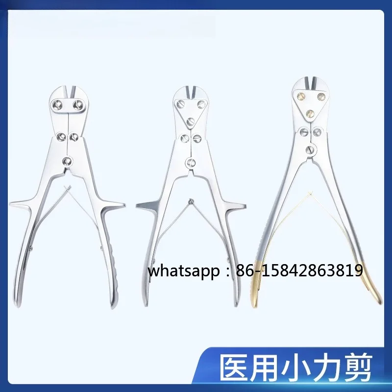Stainless Steel Orthopedic Mini Wire & Pin Cutter, Kirschner Wire Cutting Forceps for Orthopedic Trauma Surgery