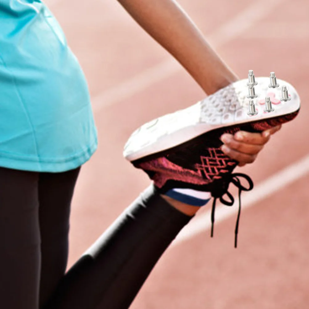 1 مجموعة القفز الصلب المسار المسامير لتشغيل الانتقال الطويل التدريب استبدال المسامير المعدنية جولف المشي لمسافات طويلة الرش الميدان الرياضة #1