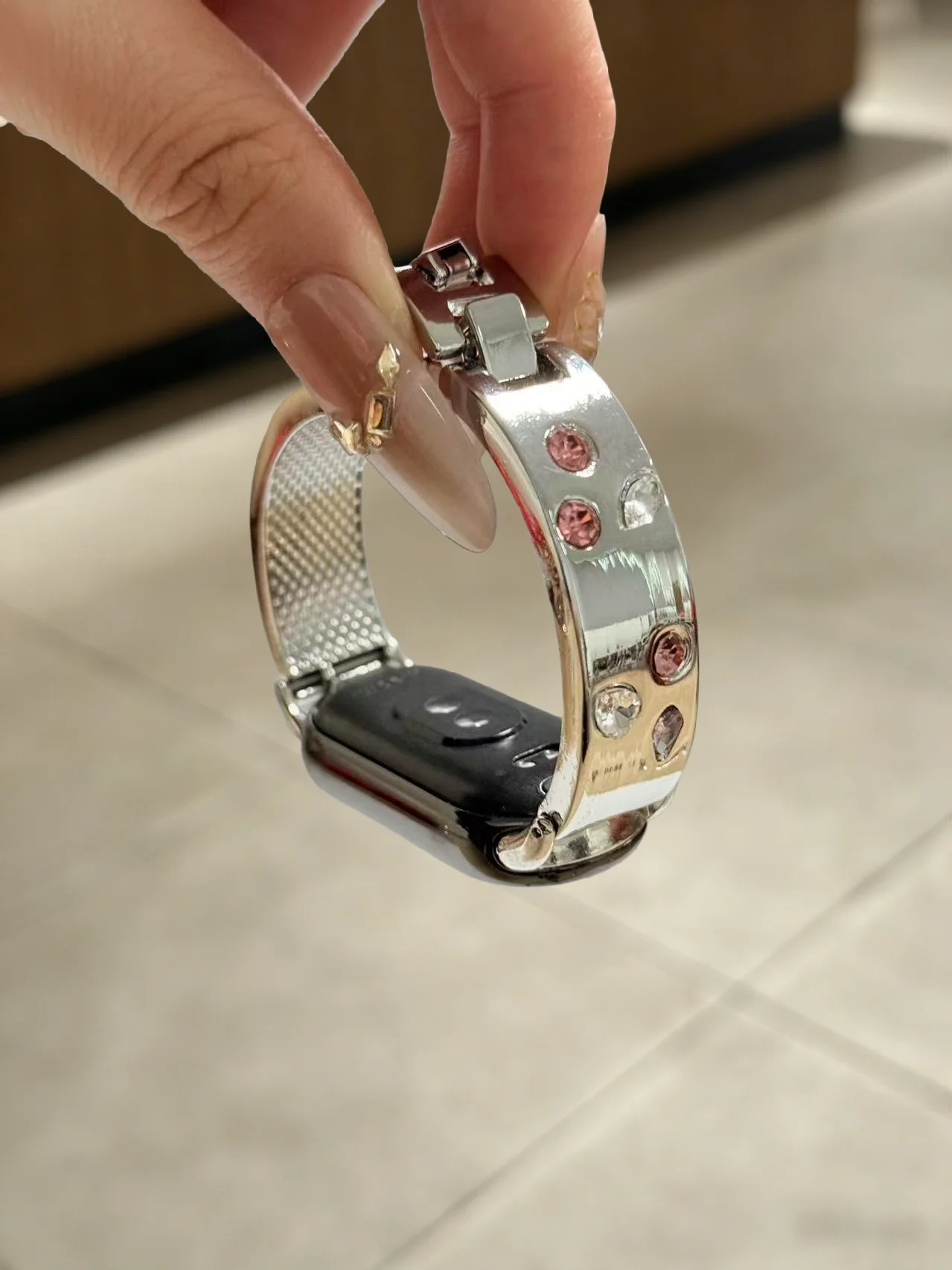 

Suitable for colored diamond metal watch straps Xiaomi Band 8Pro/9Pro，For Mi band 3/4/5/6/7，8/8NFC/9/9NFC/10/10NFC，For Redmi Wat