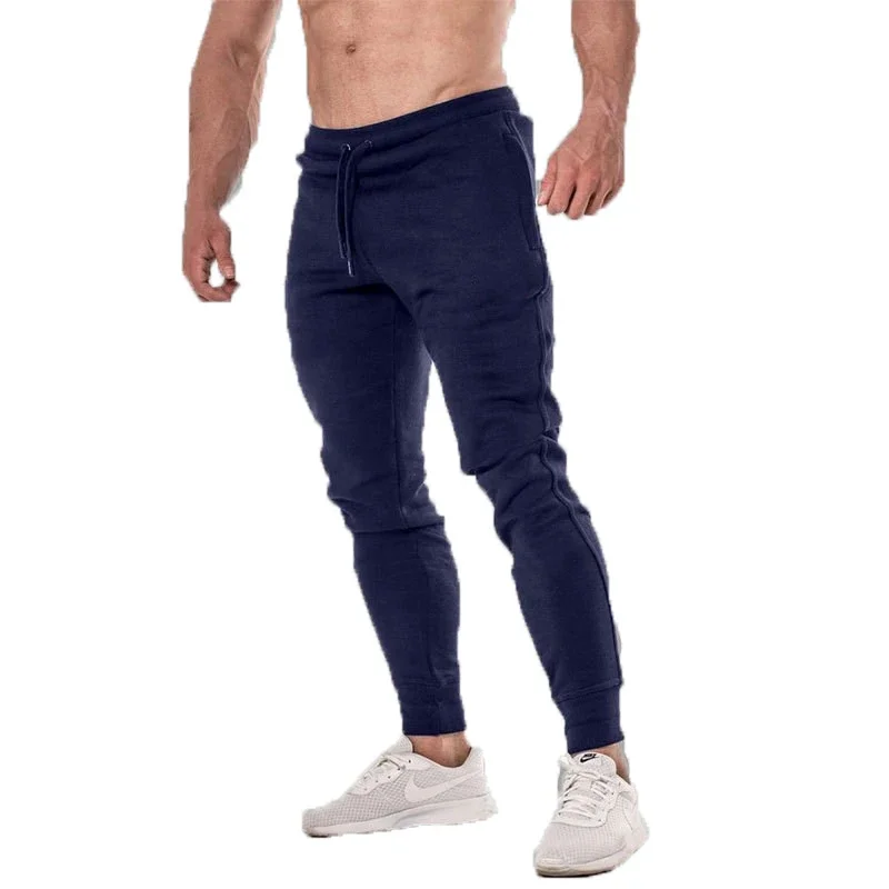 Number Printed Men\'s Pants New Autumn Winter Running Joggers Sweatpants Sport Casual Trousers Fitness Gym Breathable Pants