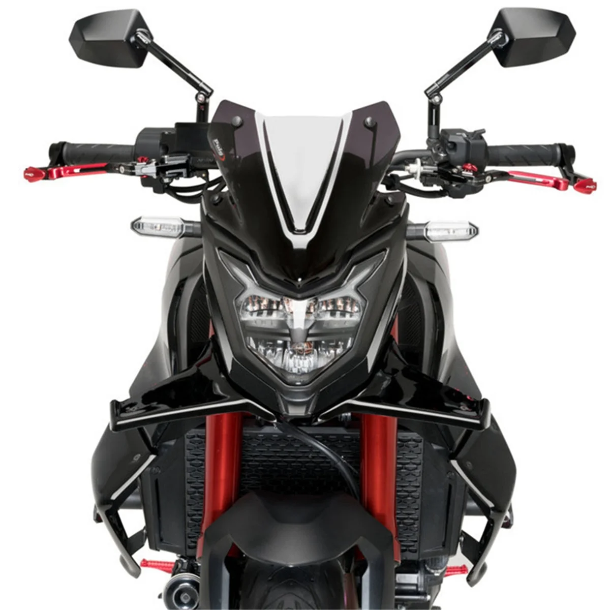 

Motorcycle Sport Downforce Naked Forntal Spoilers Aerodynamic Wing Deflector for HONDA CB750 HORNET 2023