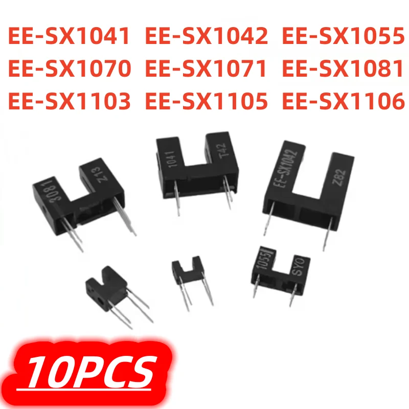 10 unids/lote nuevo EE-SX1041 EE-SX1042 EE-SX1055 EE-SX1070 EE-SX1071 EE-SX1081 EE-SX1103 EE-SX1105 EE-SX1106 Sensor fotoeléctrico