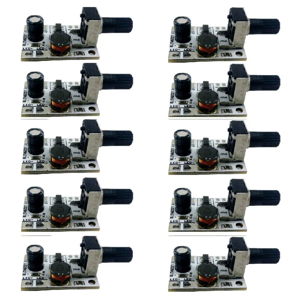 10PCS 20-900MA 6-25V Multifunction Handle adjustment LED driver Module PWM Controller DC-DC Step-down Constant Current Converter