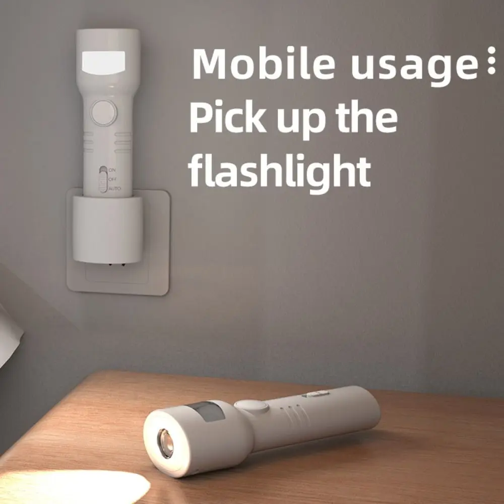 

Портативный фонарь с автоматическим затемнением 4000K RGB, светодиодный ночник с датчиком от заката до рассвета, подключаемый к сети, 2-в-1, прикроватная лампа