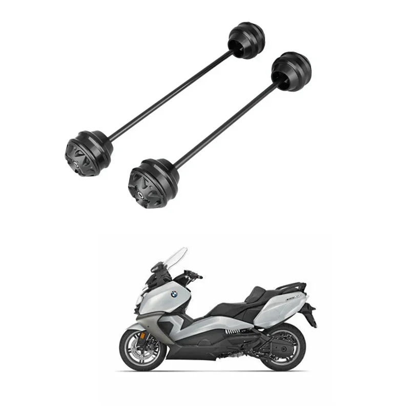 

FOR BMW C650GT C650 C600 Sport Front Wheel Protector Axle Fork Crash Slider MOTO