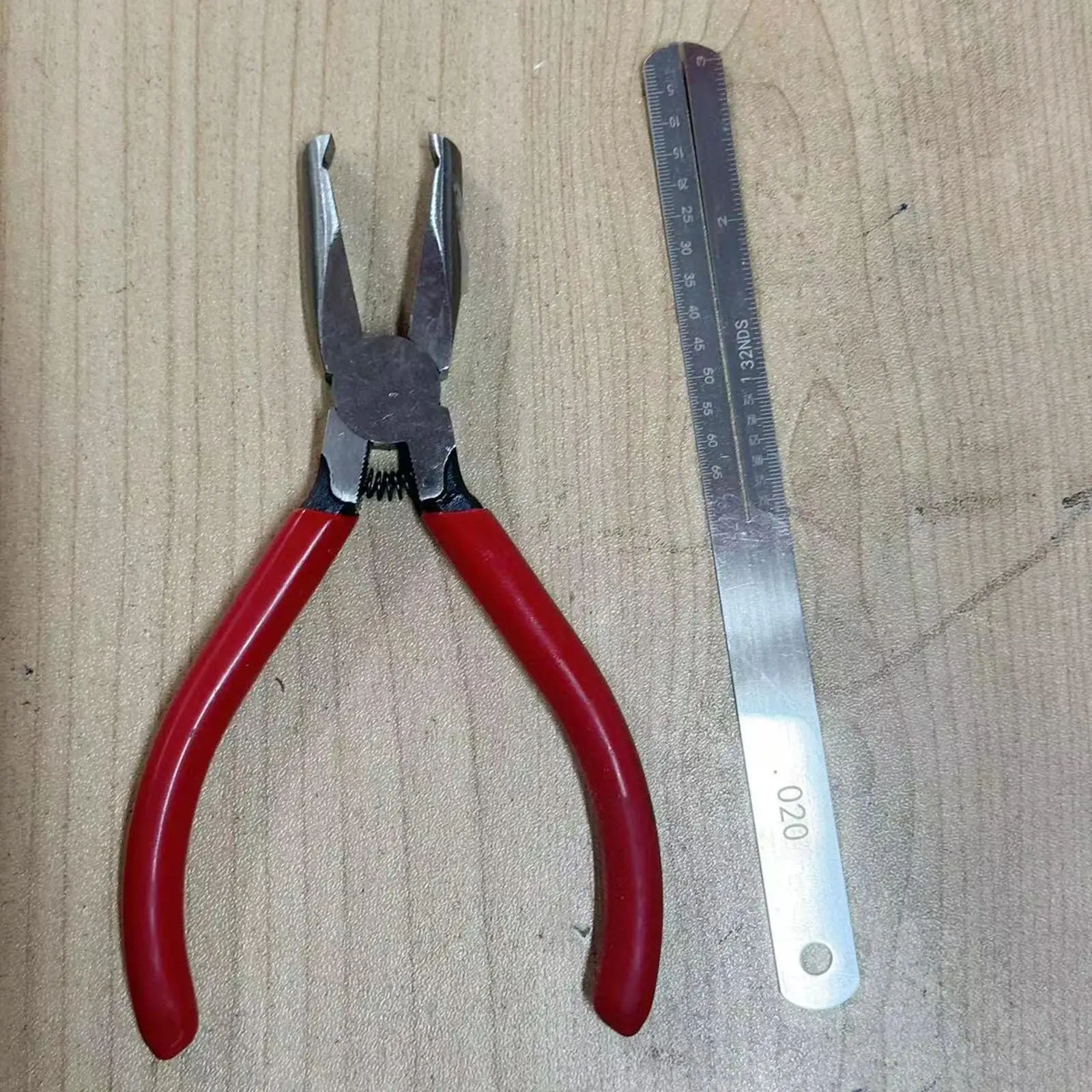Metal Steel Guitar Fret Puller Non Slip Plier End Cutting Nips for Guitar Repair and Fretboard Service