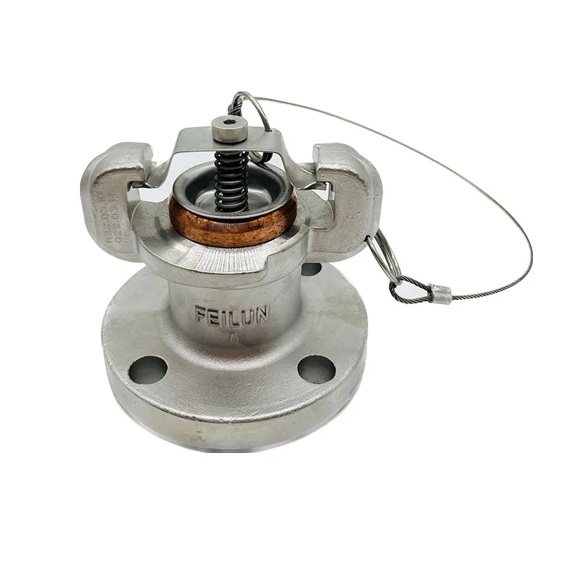 O2/N2/Ar gas or liquid rotary charging port DXK-40 with flange connection 4MPa Stainless Steel Valve in factory price