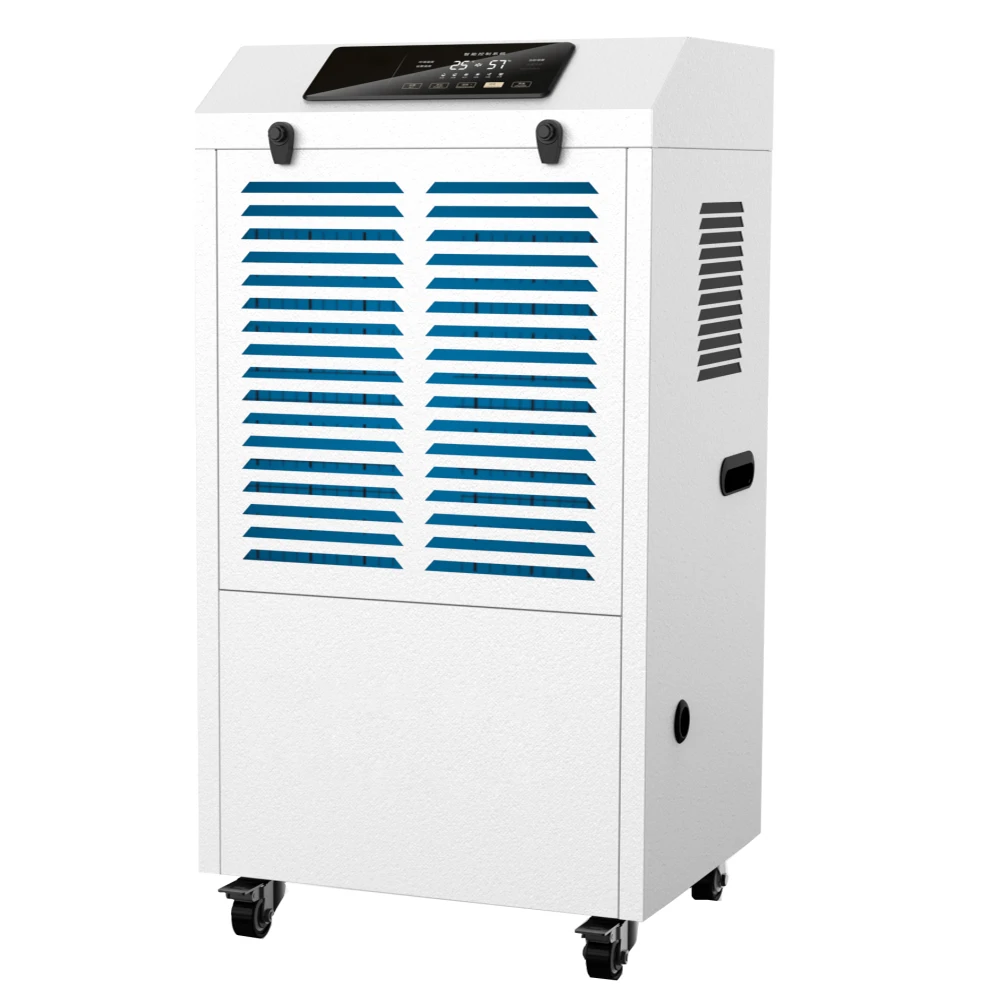 

90L Industrial Dehumidifier 220V Electric Grow Room Dehumidifier Commercial For Greenhouse