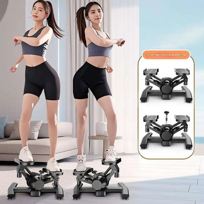 

Multifunctional Hydraulic Stepper Home Fitness Waist Twisting Machine Weight Loss and Leg Slimming Exercise Foot Machine