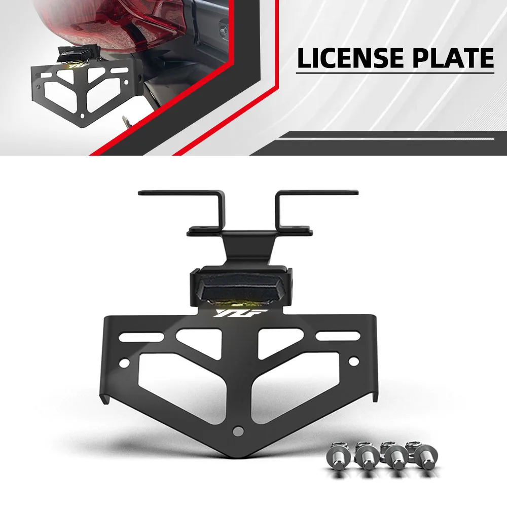 

FOR YAMAHA YZF R6 2006-2023 2022 2021 2020 2019 2018 2017 Motorcycle Fender Eliminator Tail Number Plate Holder Bracket YZFR6