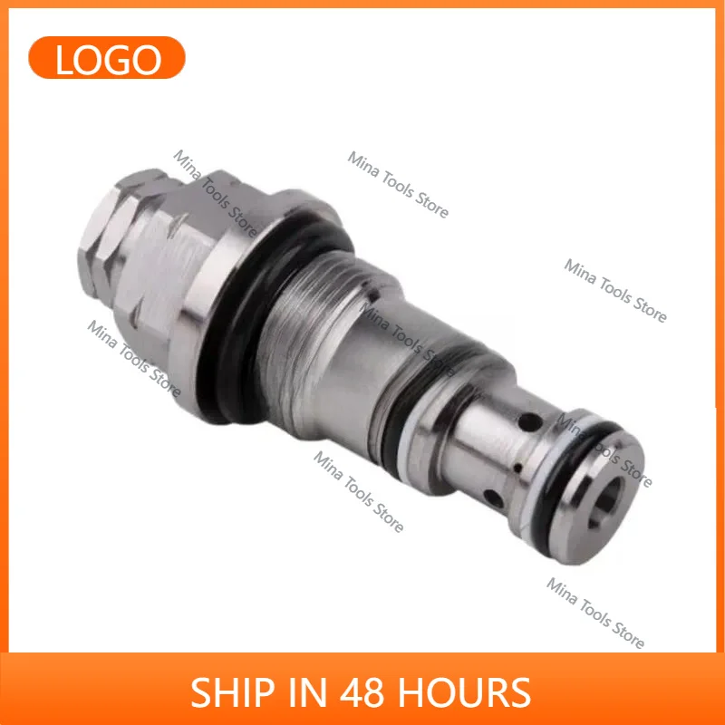Pressure Relief Valve Assembly 723-46-40500 for Construction Machinery, Suitable for Excavators, Unloading Valve 200-6.