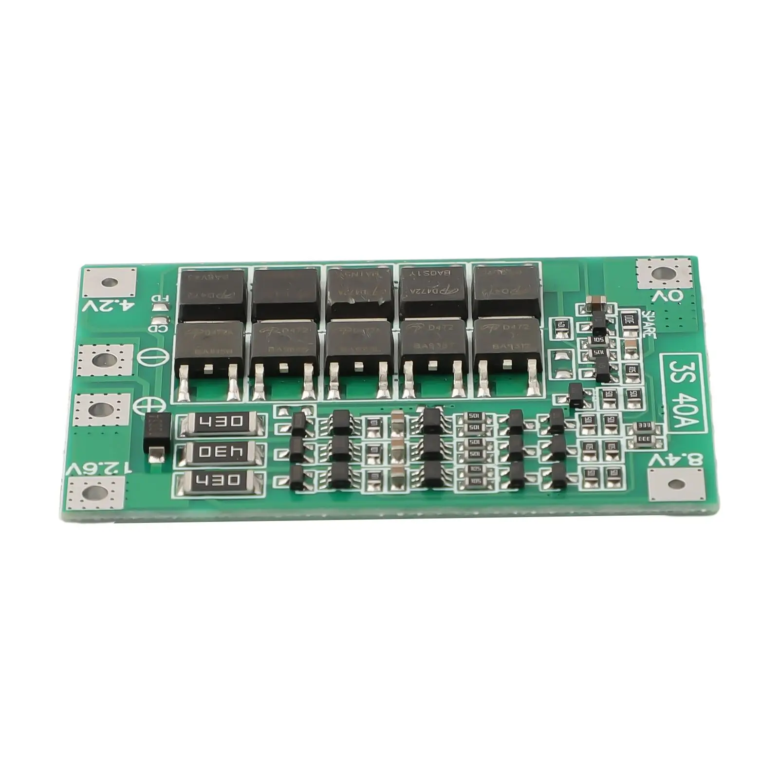 3 Strings 12.6V 40A Lithium Battery Protection Boards For Starting Current Below 80A For Power Below 170W Electric Drill