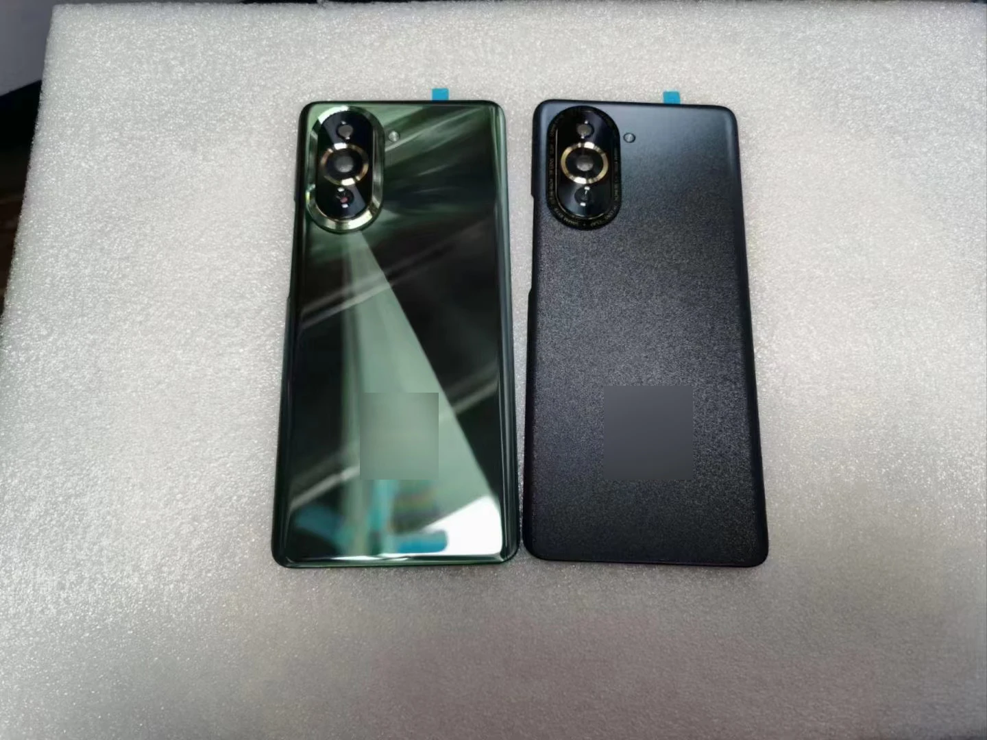 

For Nova 10 Pro Original Tempered Glass Back Cover For Huawei Nova 10 Pro Spare Parts Back Battery Cover + Camera Frame