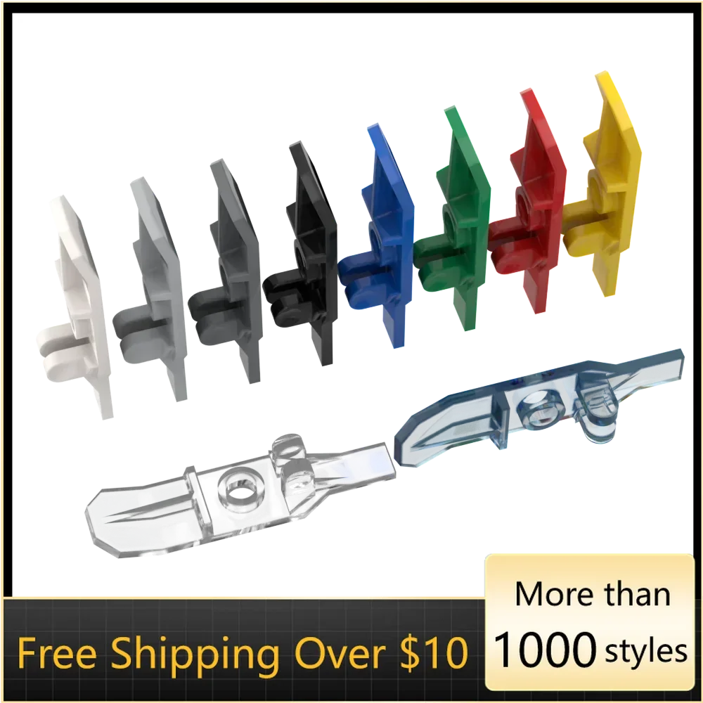 10 قطعة عالية التقنية تجميع الجسيمات 6120 99774 1x4x0.8 على الجليد الطوب اللبنات عدة استبدال جزء لعبة للأطفال #1