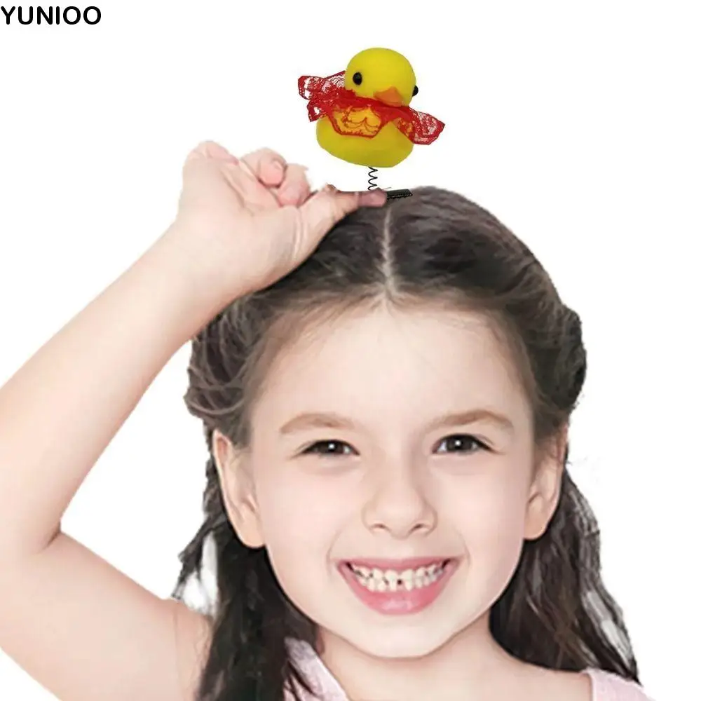 

Creative Flower Duck Hair Clips Bowknot Plush Chicken Side Barrettes Hairpins Korean Style Cartoon Duckbill Clips Kids/Children