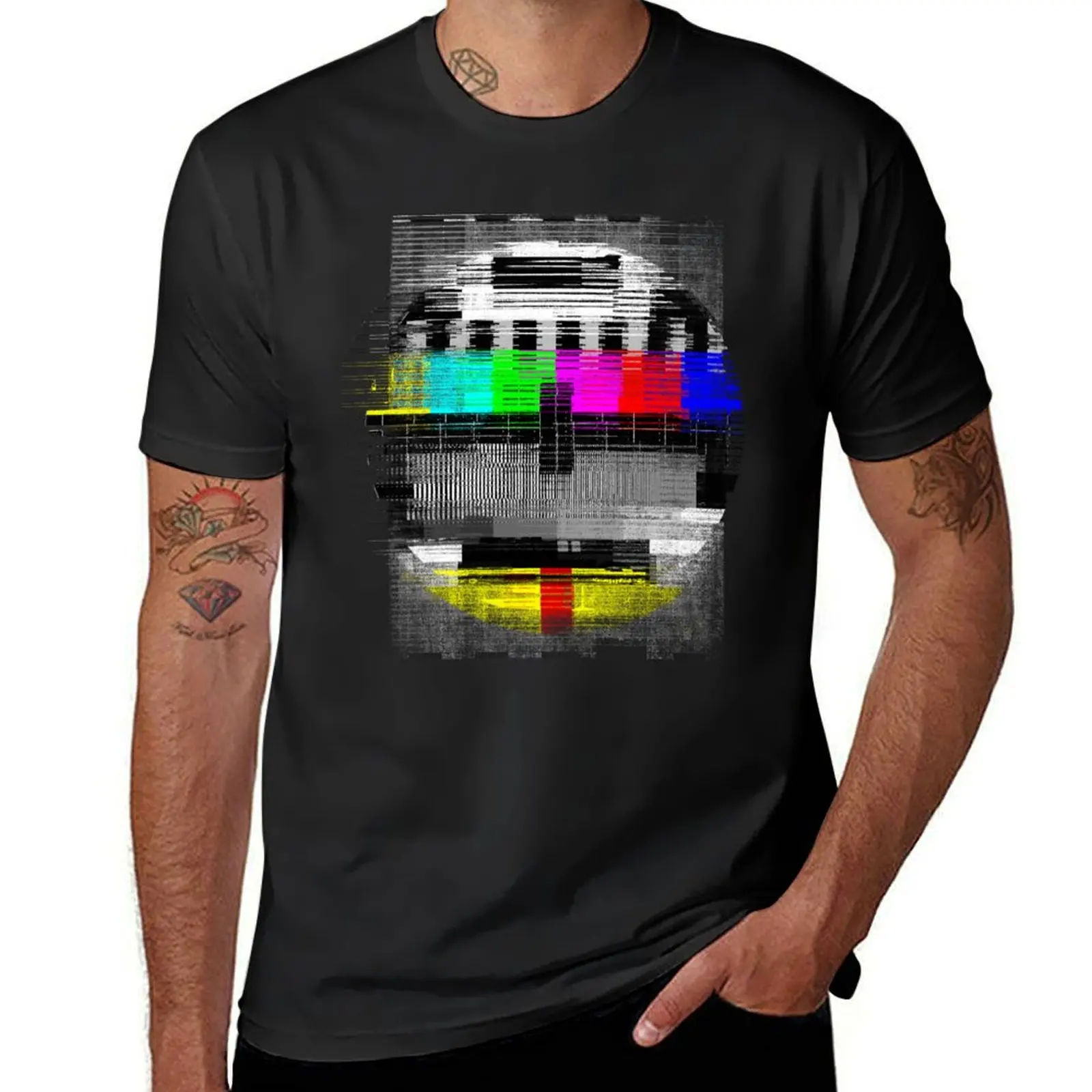 Test Card T-Shirt tees plus size tops sweat anime mens t shirts