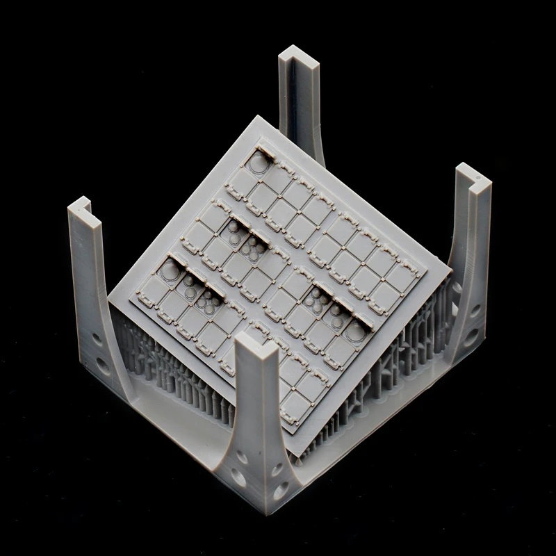 1PC 3D Printed Vertical Launch System Detailing Parts for 1/350 Scale Type 055 Destroyer Simulated Warship Refitting Accessories