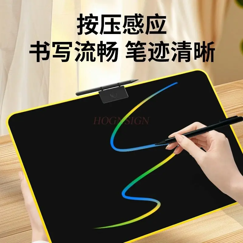 1pcs LCD handwriting board, children's drawing board, erasable writing board, large screen, narrow border electronic blackboard