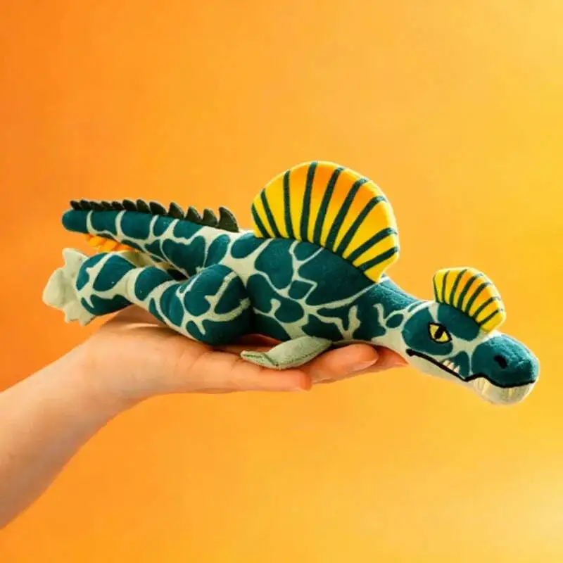 New UG VR Spinosugus Plush Hot Ride Dinosaurs With Friends Spinosugus Plush Toy Soft Stuffed Doll Collection Gift