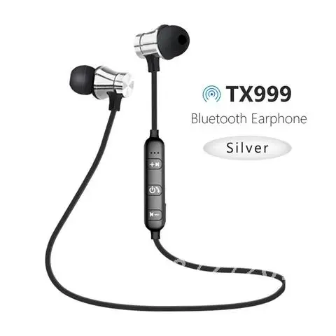 

Wireless Bluetooth-compatible Magnetic Earphone 4.2 Sport Headset Earbuds Stereo Earphone For Smart Phone