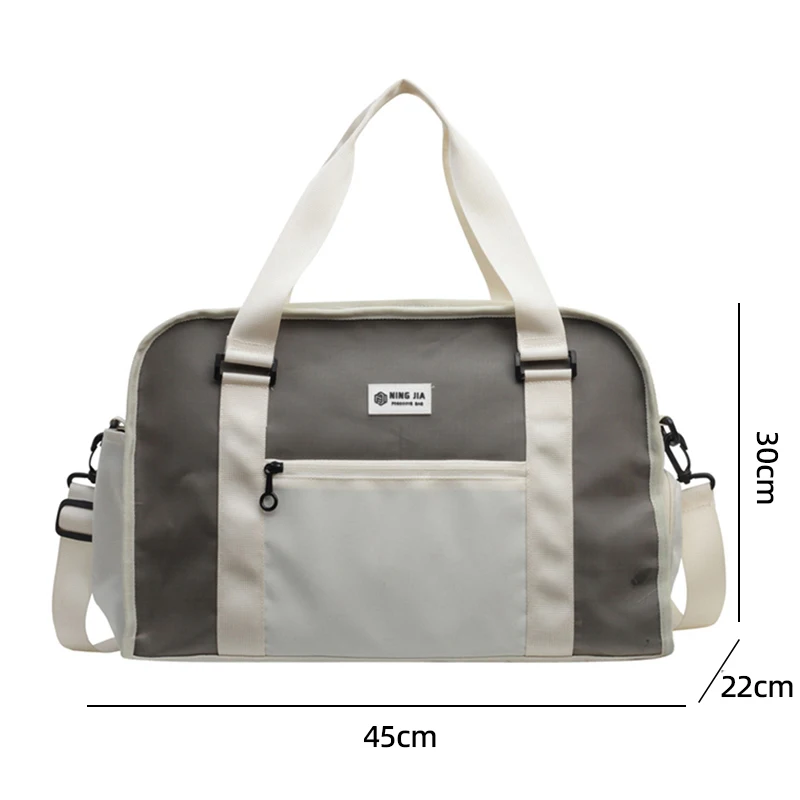 Women Shoulder Bag Sports Fitness Large Capacity Travel Handbag Multi-Function Storage Tote Commuter Crossbody Bags Yoga Pack