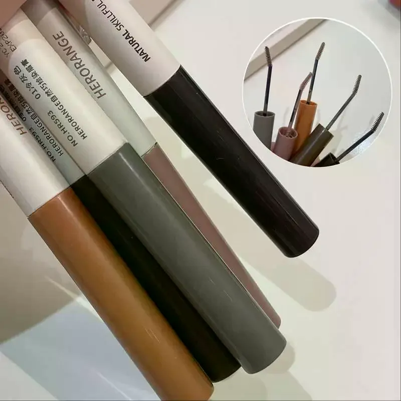 HERORANG 눈썹 강화 염색 젤 틴트 방수 오래 지속되는 빠른 건조 염색 브로우 타투 틴트 크림 브로우 메이크업 화장품