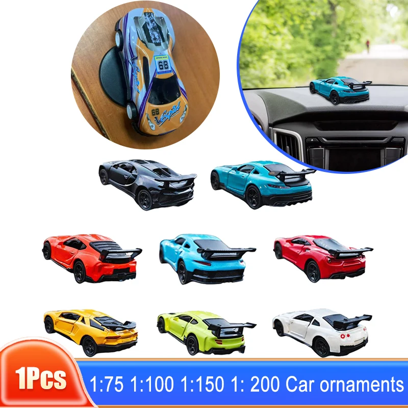 New！1Pcs Drifting Cool Car Dashboard Turning Racing Auto Ornament Rotating Model Inside Vehicle Decoration Accessories Men Gift
