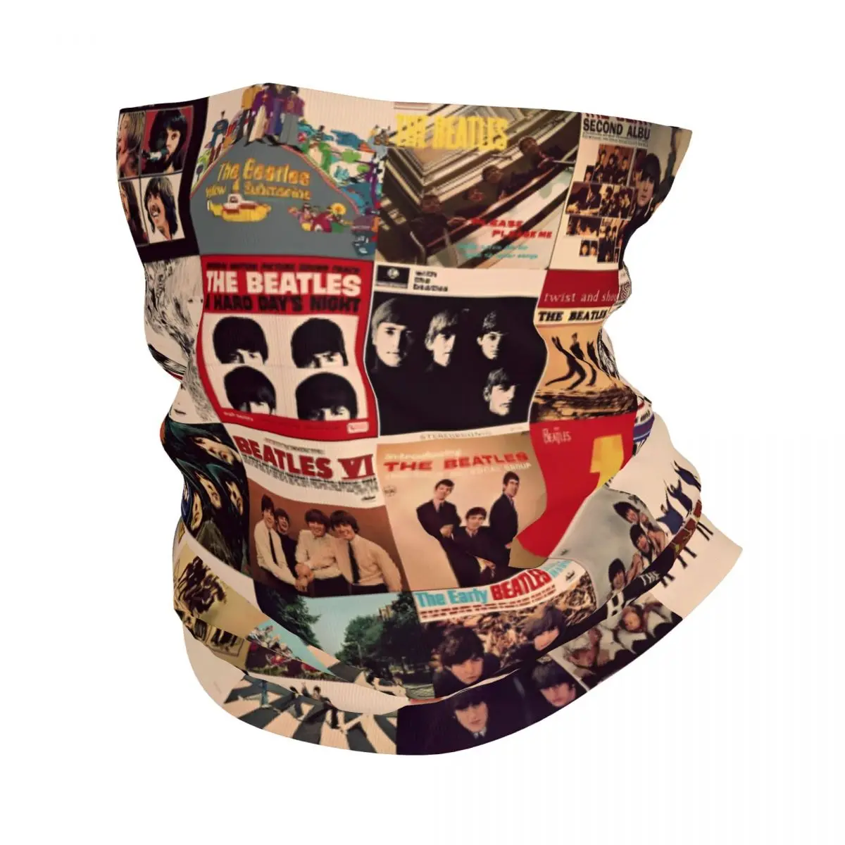 The Band- Logo B-Beatle Bandana Fashion Punk Bicycle Mask Hunting Fishing Anti-UV Balaclava Custom DIY Neck Warmer Tactical Mask