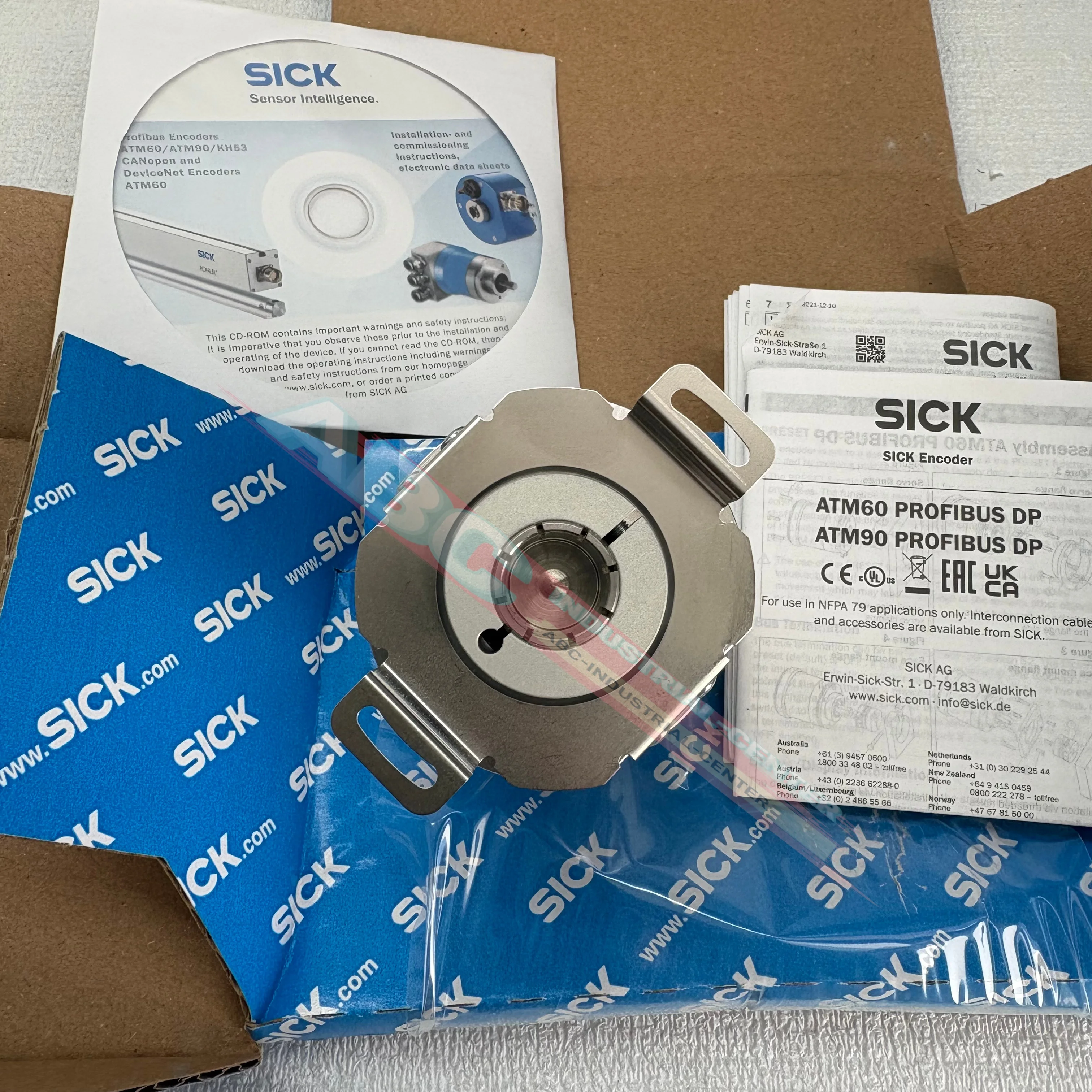 

Энкодер ATM60-PAH13X13 1030015, новый, оригинальный