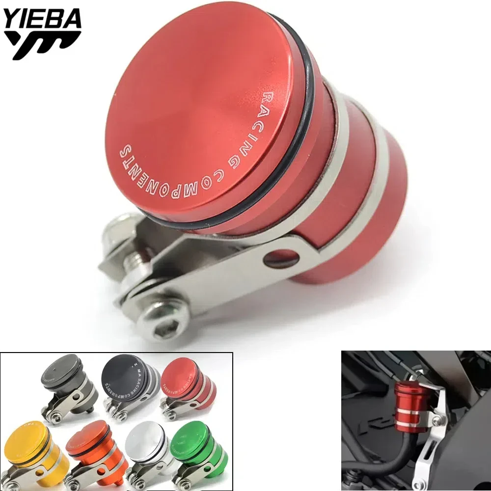 

CBR954RR CBR250R Motorcycle Fluid Reservoir Billet Rear Brake Clutch Tank Oil Cup For HONDA CBR 900RR CBR 600 f4i CBR600RR