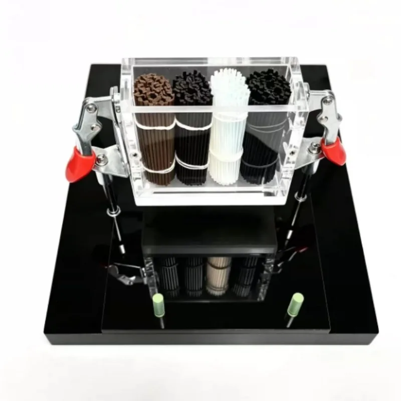 Hair Extension Production Kit, Italian Mini Protein Glue Strip Machine for Nano Hair Extension Production