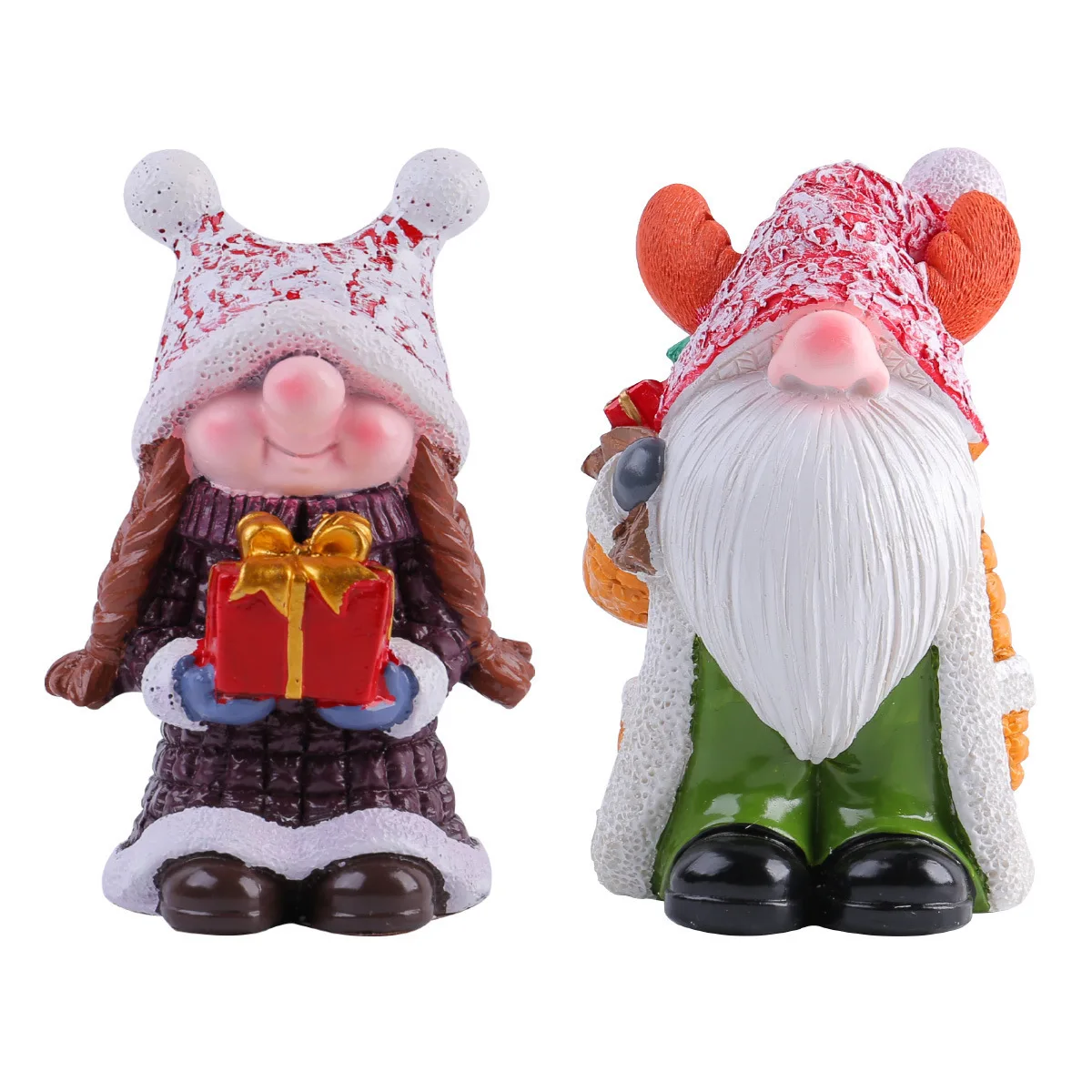 New Gnome Christmas Figure Christmas Gnome Statue Christmas Home Creative Decorations