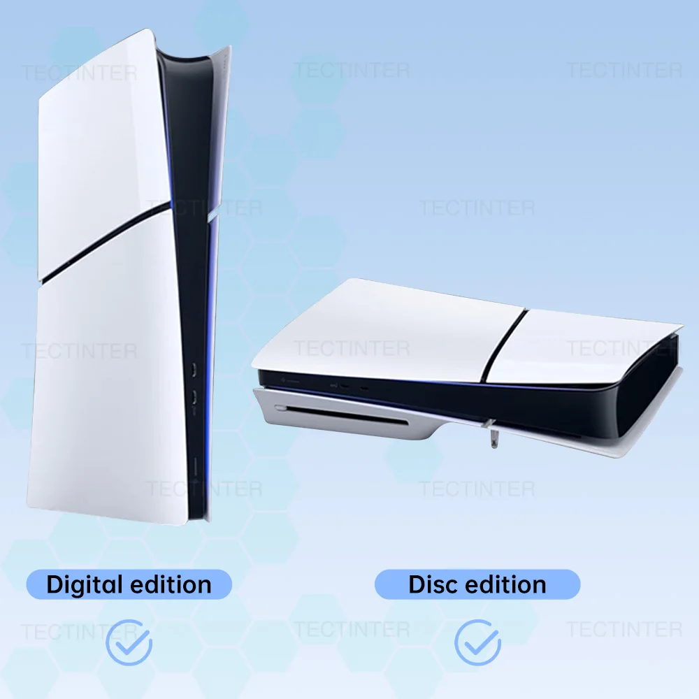 For PS5 Slim Disc/Digital Console Dust Net Side Dust Proof Filter Cover Dust Mesh Dust Plugs For PlayStation 5 Slim Accessories