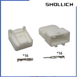 1 Set 16 Pin Male Or Female 1473410-1 1318386-1 Automotive Audio Navigation Rearview Wire Connector Socket Auto Plug