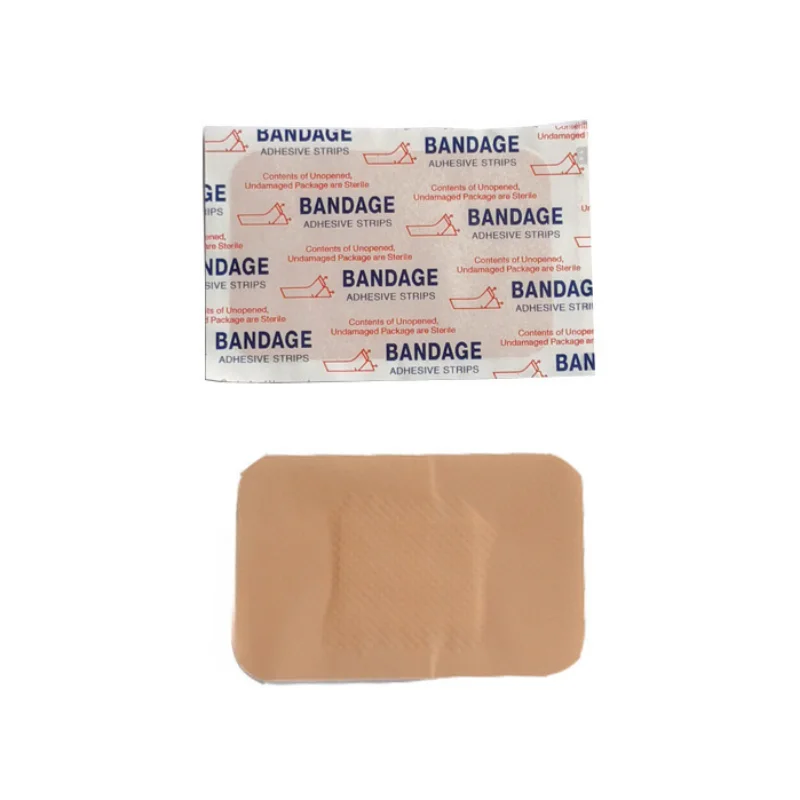 50pcs/set Large Patches Skin Wound Plaster Band Aid Breathable Adhesive Woundplast for First Aid Dressing Tape 7.5*5cm