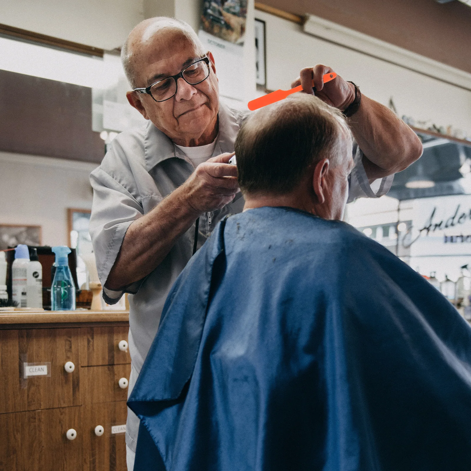 

Silicone Hair Dye Brush Ergonomic Handle For Diy Coloring Oil Treatment Kit Tool Multifunction Scraping Plate Orange