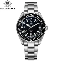 ADDIESDIVE 40mm Diver Wath NH35 Automatic BGW9 Luminous Luxury Sapphire Ceramic Bezel 20Bar Diving Watch For Men New