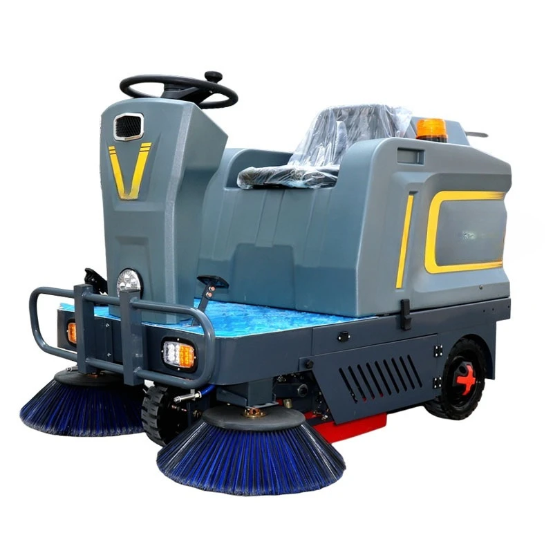 

Electric sweeper, floor washing driving vacuum sanitation