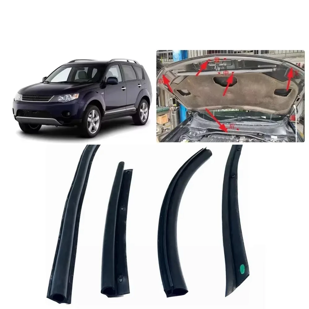 1 Pcs or Kit Hood Rubber Seal for Outlander CW 2007-2009 Bonnet Weatherstrip Sealing 5902A007 5902A024 Not for 2010-2012