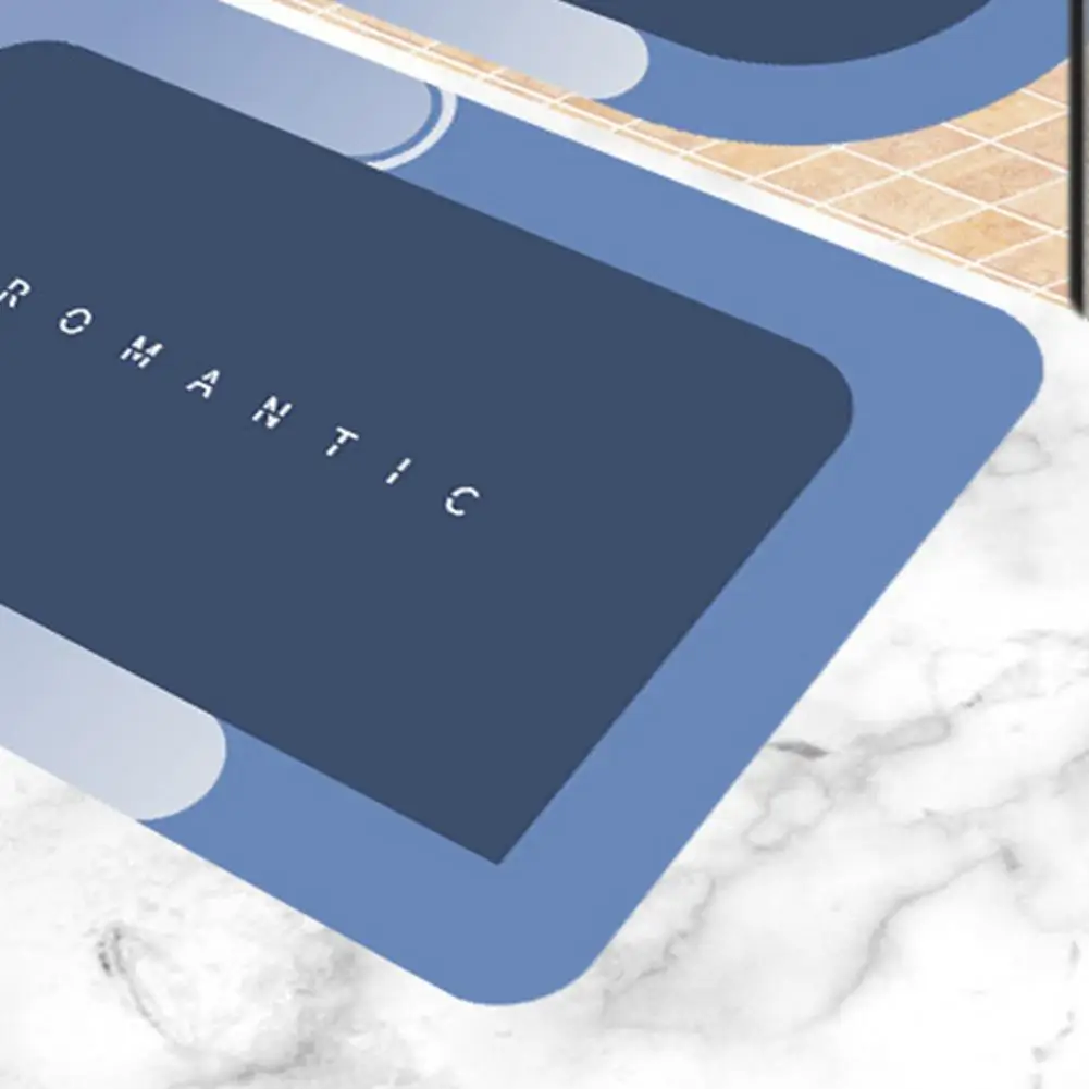 60*40 سنتيمتر حصيرة التجفيف السريع سهلة التنظيف قوية امتصاص الماء الحمام المطبخ الكلمة حصيرة السجاد البساط ديكور المنزل للداخلية