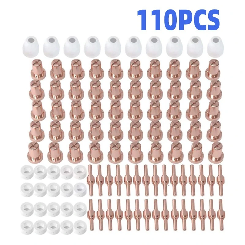 

LG40 nozzle electrode PT31 Wenzhou 40A plasma cutting accessories 110PCS