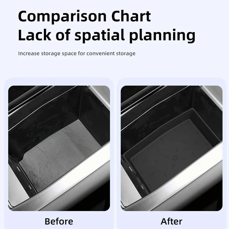 for Mazda CX-5 III 2026 2027 Storage box at the bottom of the car armrest box for storing items inside the car