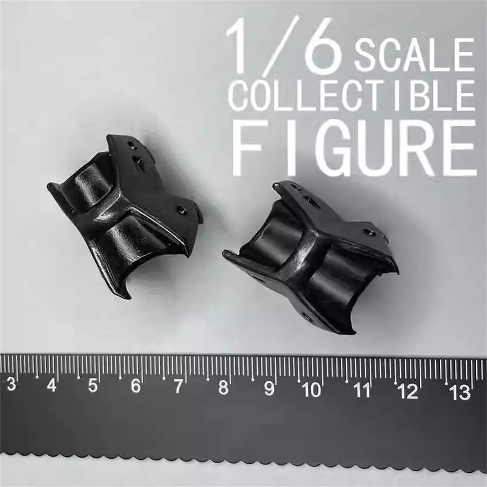 

1/6th 3ATOYS Threezero Snake Soldier Doll Black Knee Pad Armors For 12" COO PH DAM DID Action Doll Scene Component DIY