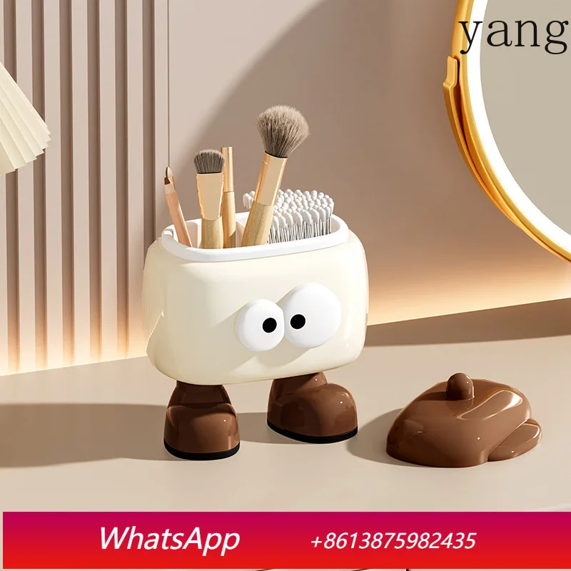 

LTT light luxury plastic toothpick holder cotton pad storage box household high-grade dental floss cotton swab