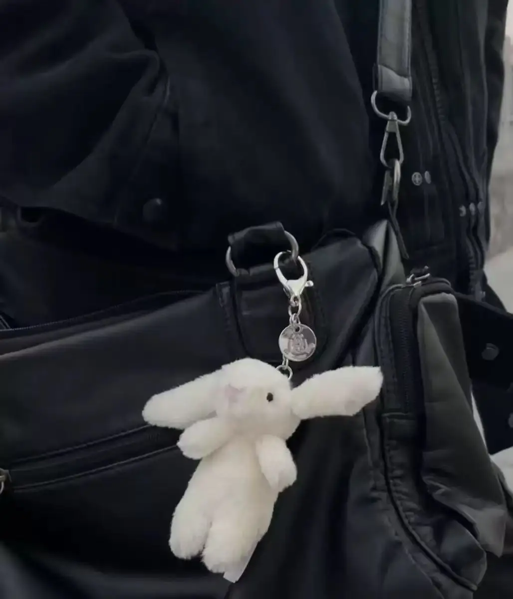 Nouveau Kawaii gelée chat série amusante porte-clés mignon apaisant compagnon en peluche porte-clés poupée apaisant jouet Festival cadeau